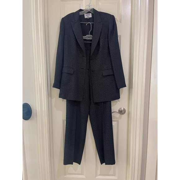 Kasper Black Tailored Blazer Professional Suit Jacket - Picture 1 of 16